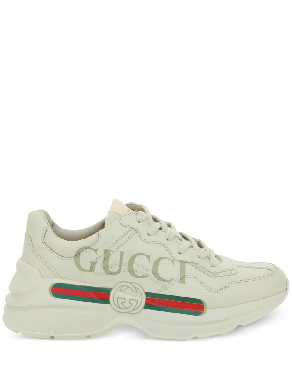 Gucci Tênis Rhyton com estampa do logo