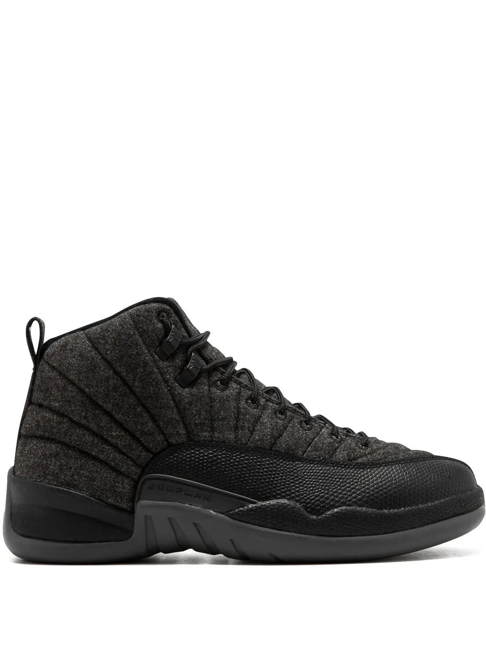 Jordânia Tênis Air Jordan 12 Retro Wool "Cinza Escuro/Prata Metálico"