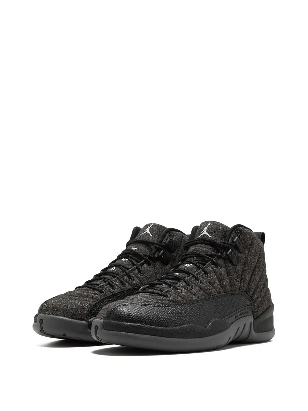 Jordânia Tênis Air Jordan 12 Retro Wool "Cinza Escuro/Prata Metálico"
