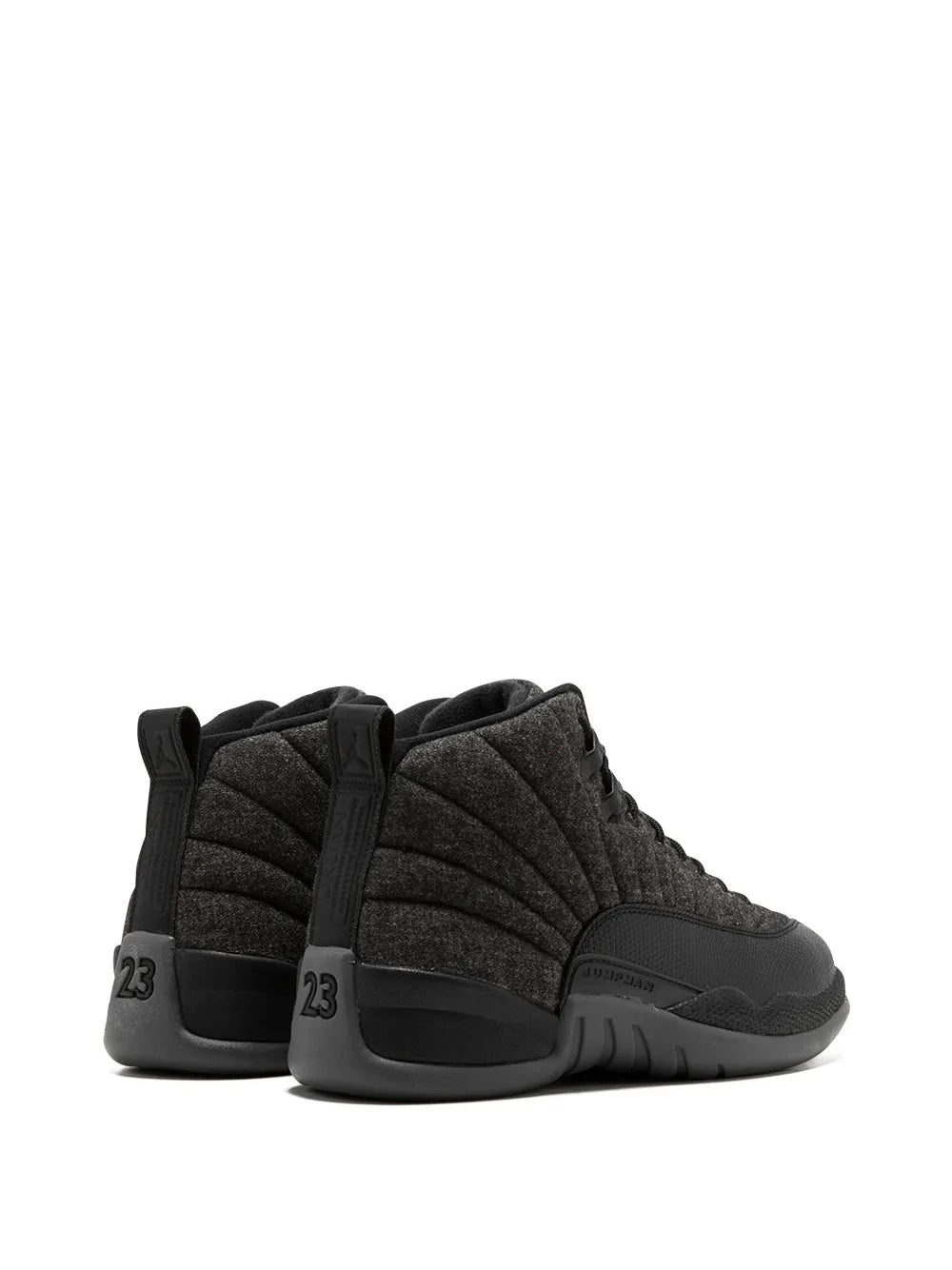 Jordânia Tênis Air Jordan 12 Retro Wool "Cinza Escuro/Prata Metálico"
