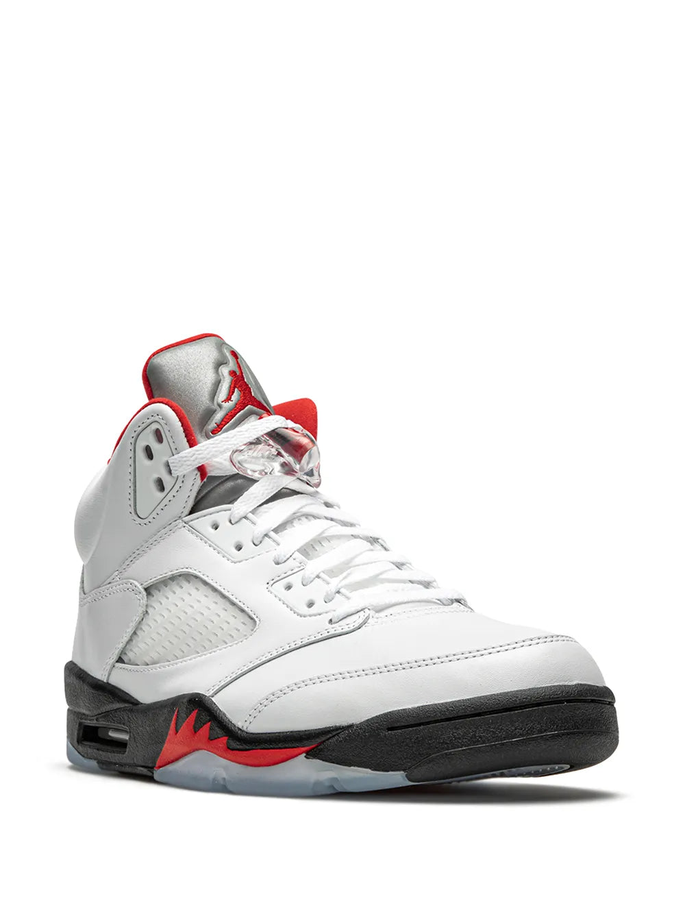Jordânia Tênis Air Jordan 5 Retro "Fire Red Silver Tongue 2020"