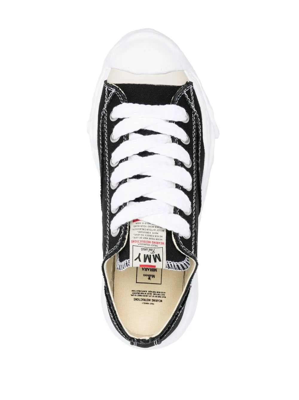 Maison MIHARA YASUHIRO Tênis Hank de cano baixo