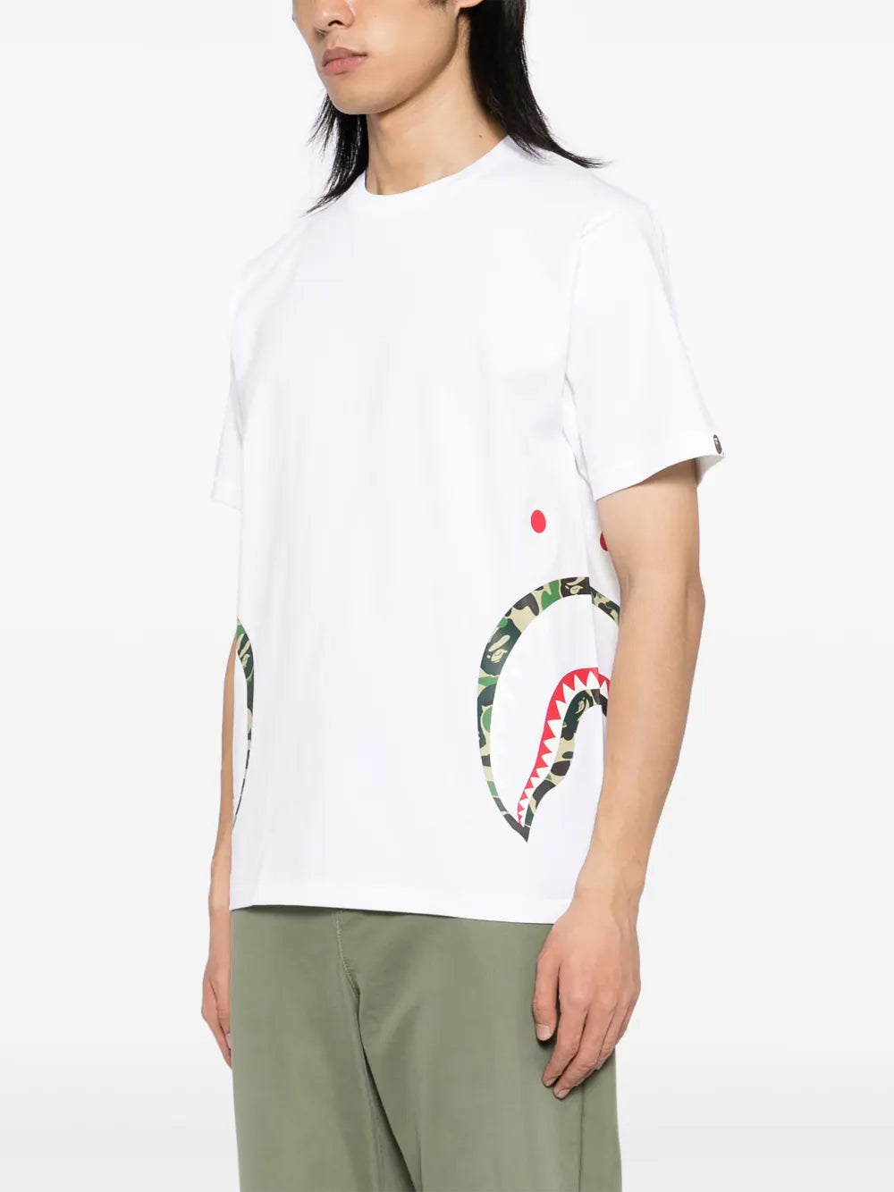 A BATHING APE® Camiseta com estampa de logotipo