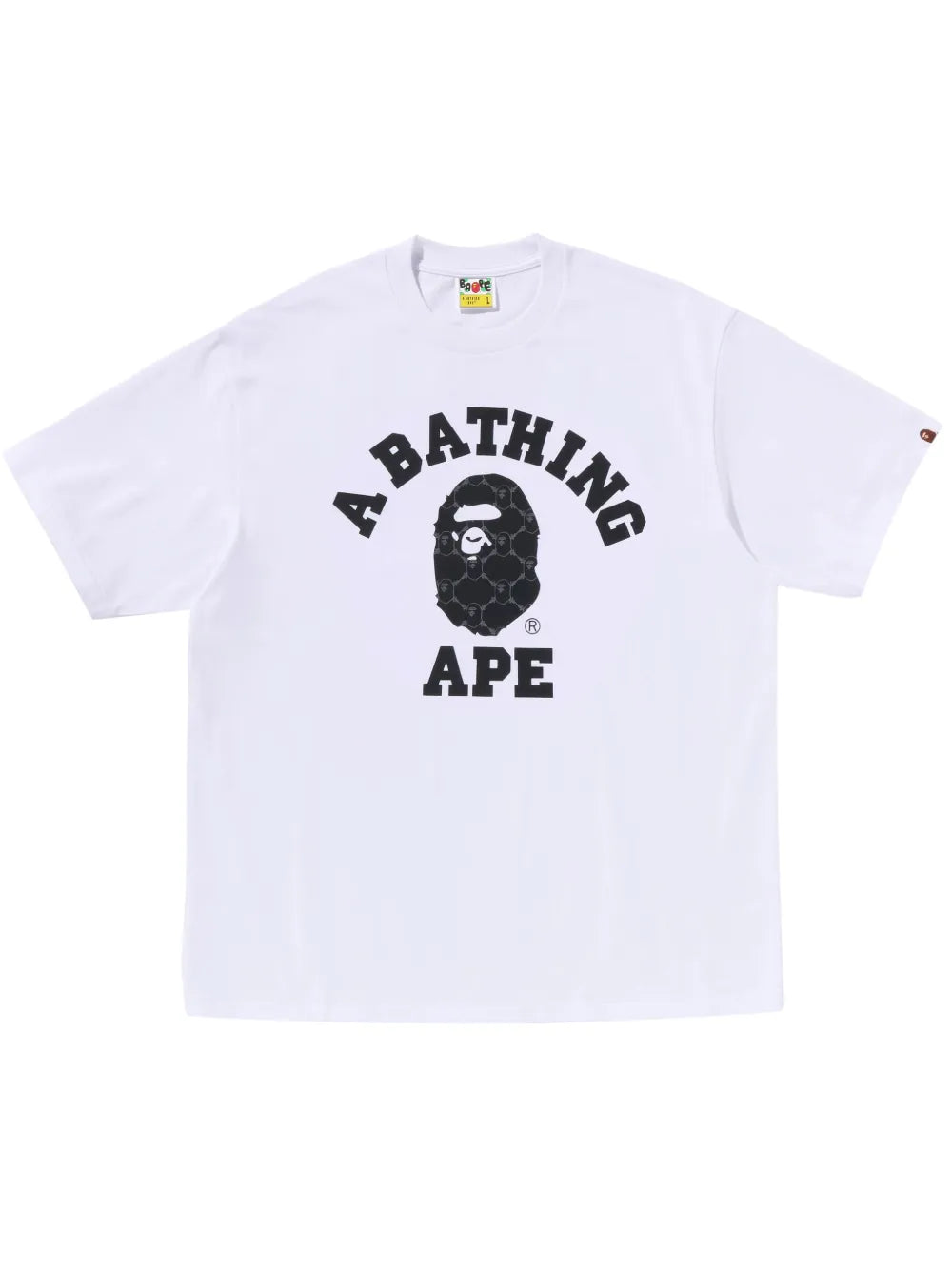 A BATHING APE® camiseta de algodão