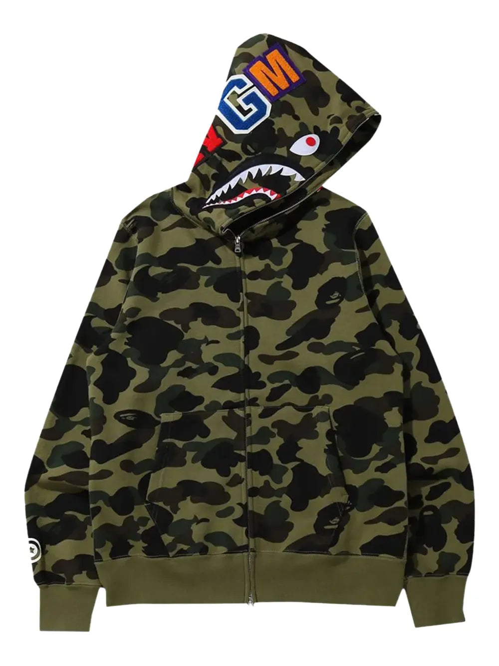 A BATHING APE® moletom com estampa camuflada