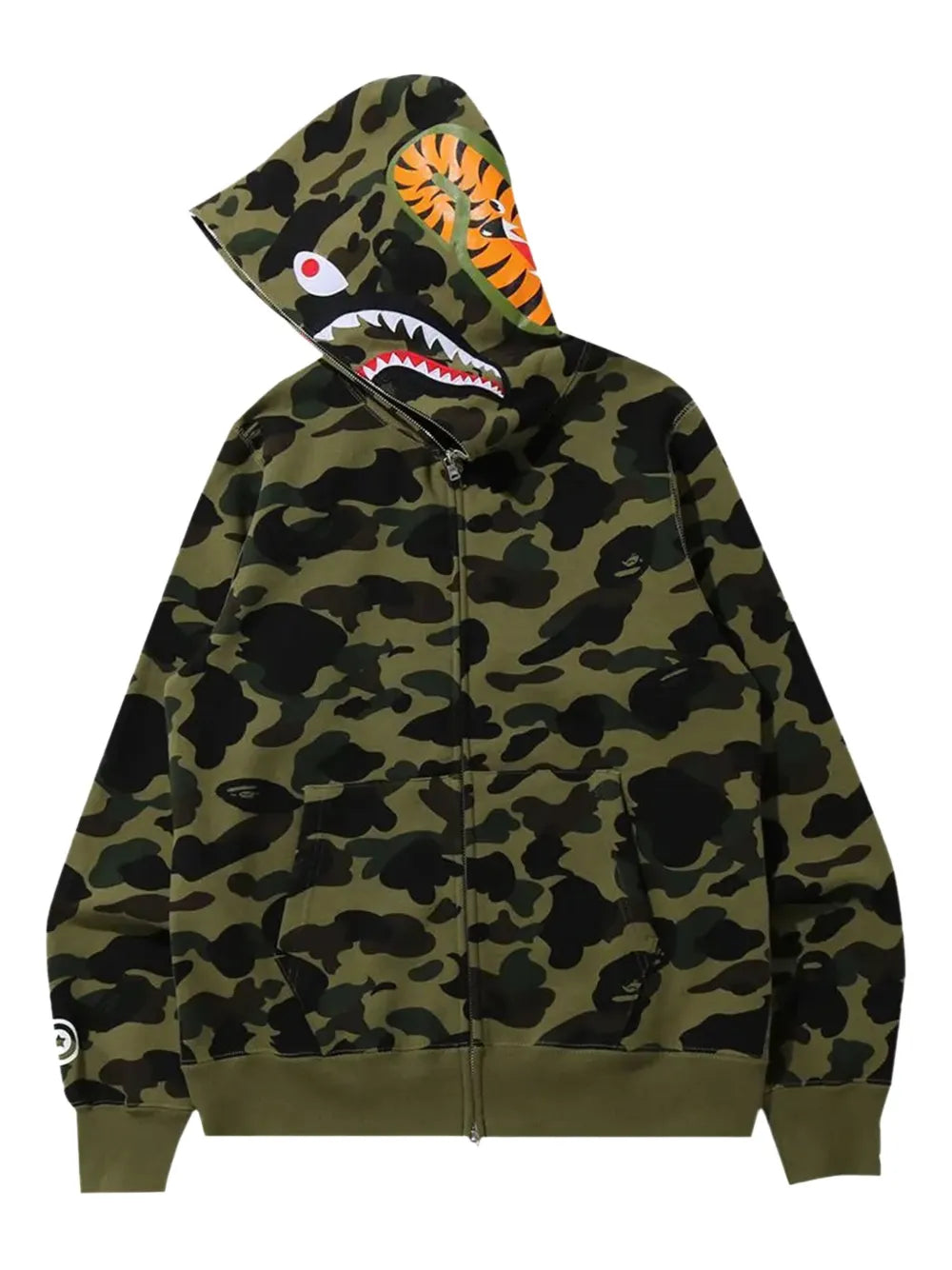 A BATHING APE® moletom com estampa camuflada