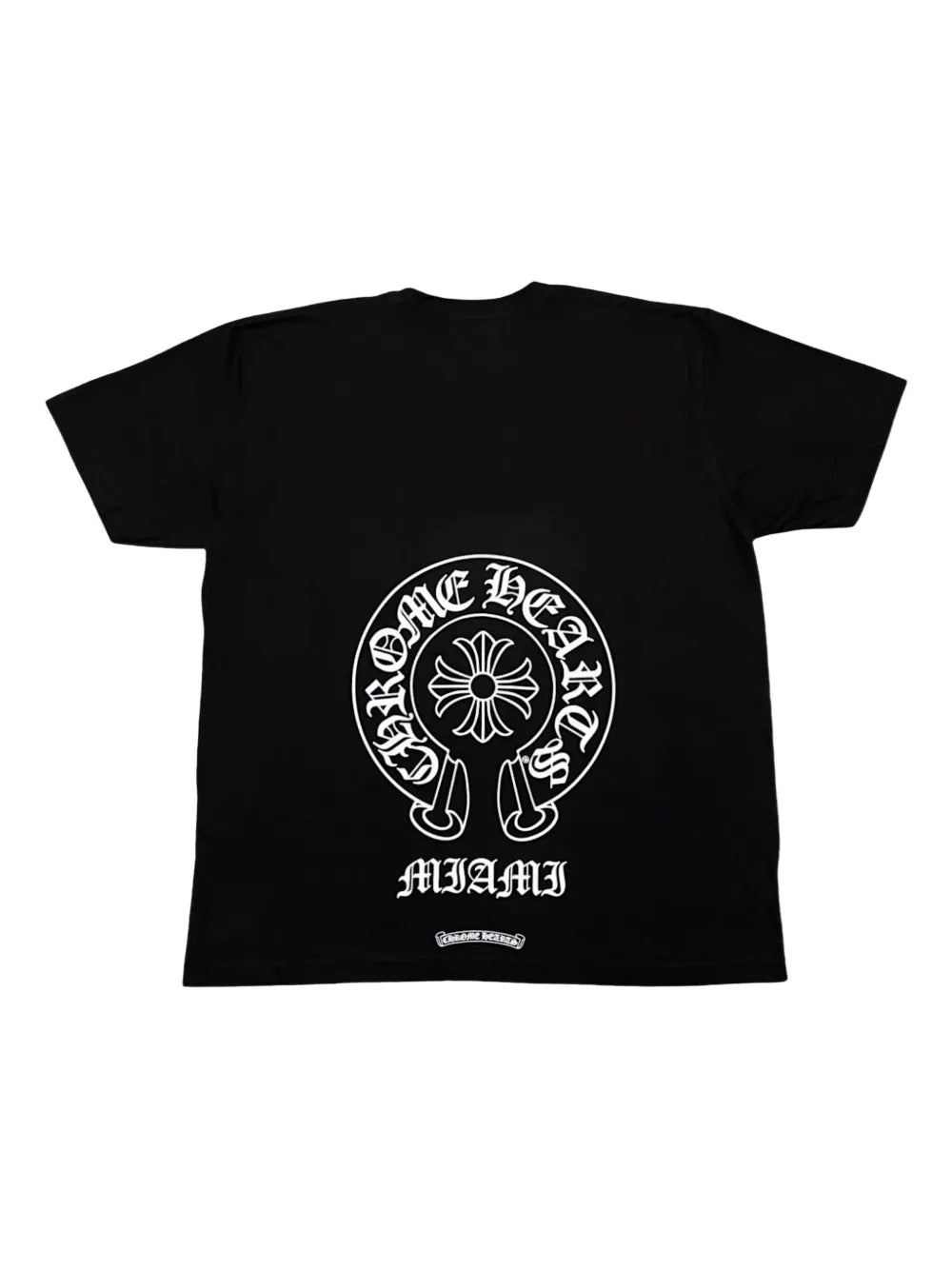 Chrome Hearts Camiseta exclusiva Miami com o logotipo da ferradura
