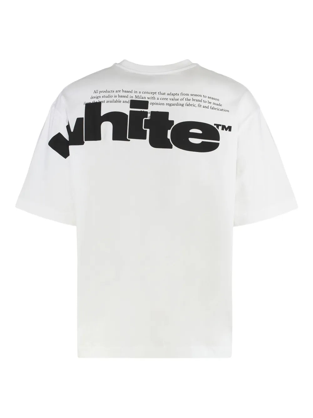 Off white Camiseta com estampa de logotipo