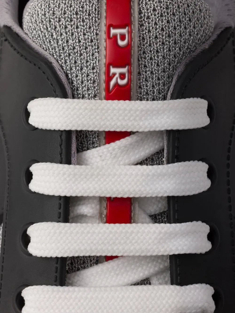 Prada Tênis com emblema do logotipo da America's Cup