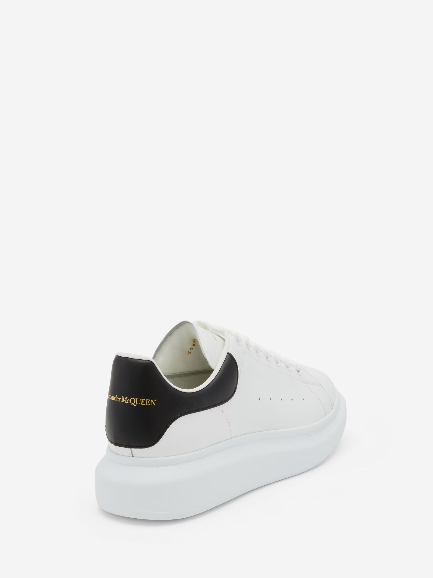 Alexander Mcqueen Homem Branco/Preto