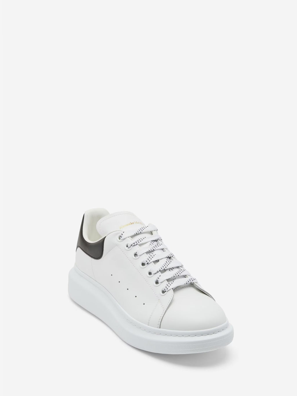 Alexander Mcqueen Homem Branco/Preto