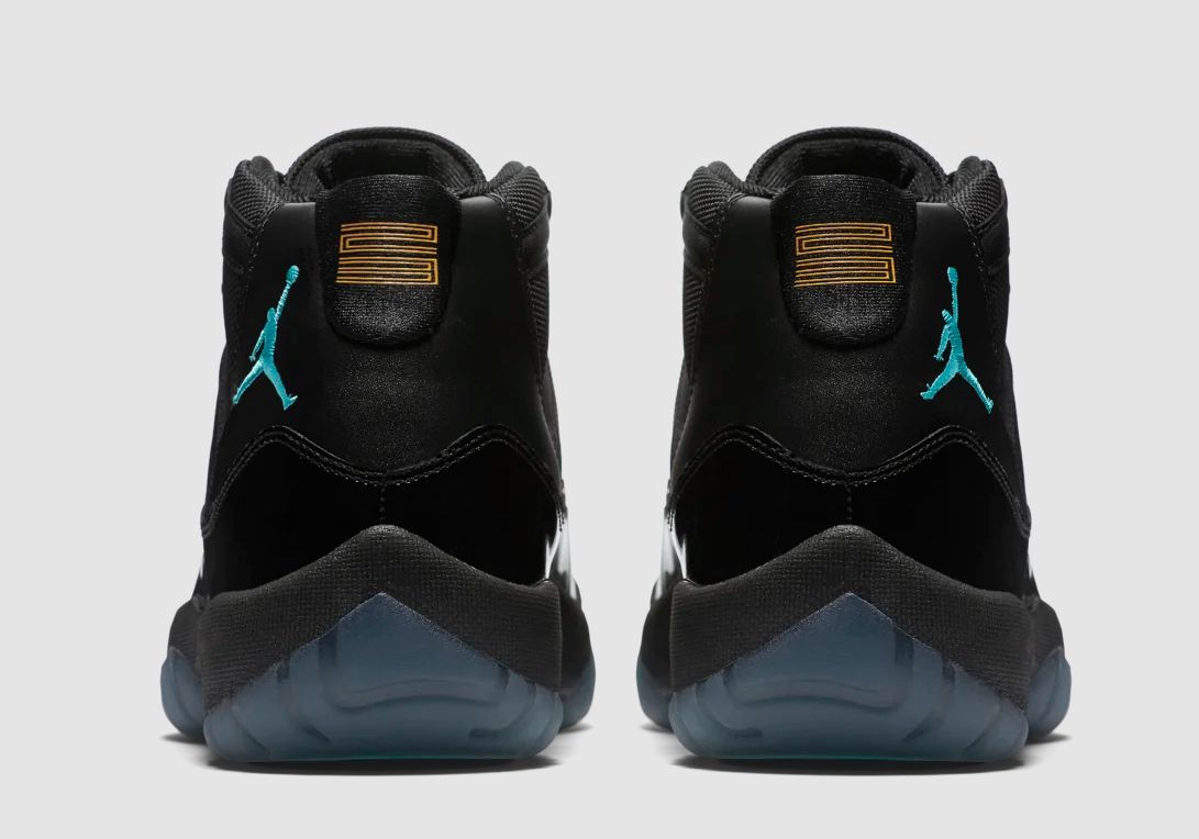 Air Jordan 11 Retro Gamma Blue Preto